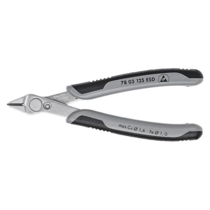 KNIPEX - Cleste pentru electronica ESD V2A 140mm [7803140ESD]