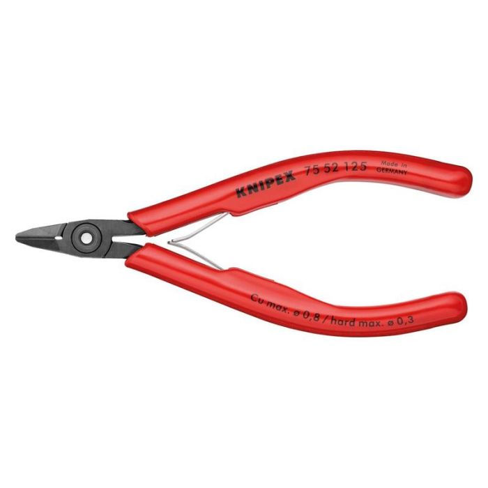 KNIPEX - Cleste pentru electronica cu cap ascutit 125mm [7552125]