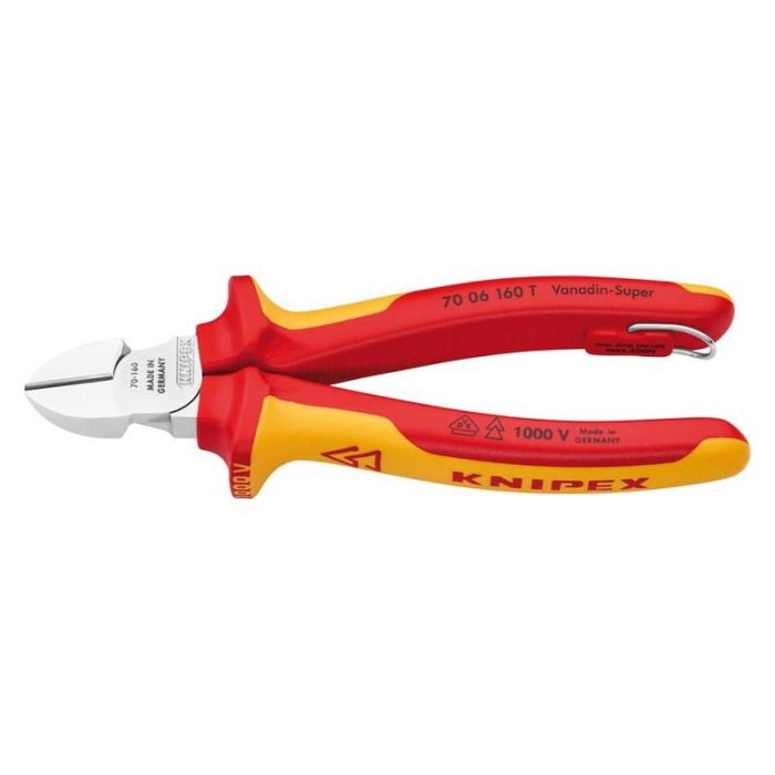 KNIPEX - Cleste cu tais pentru electronica VDE TT 160mm [7006160T]