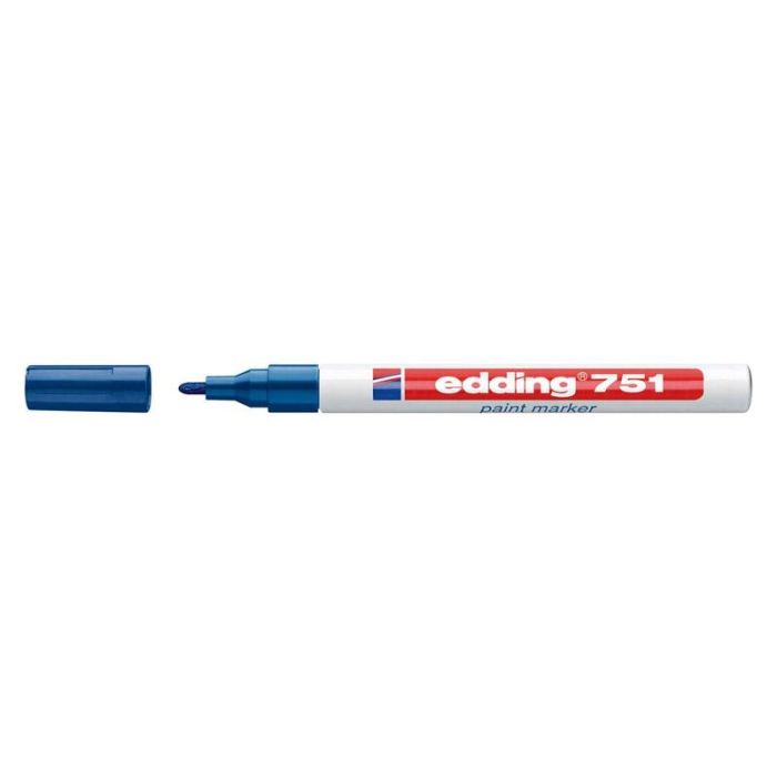 Edding - Marker cu vopsea 751 albastru [4-751003]