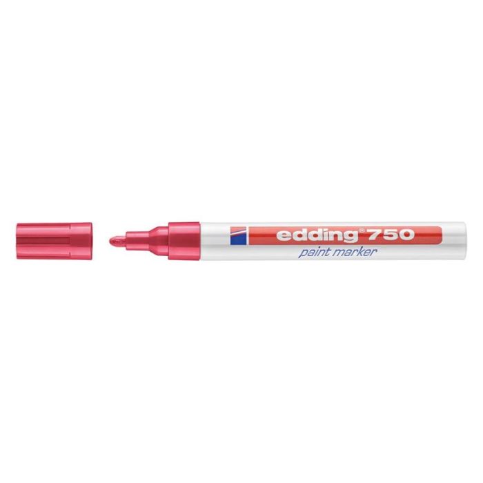 Edding - Marker cu vopsea 750 rosu [4-750002]