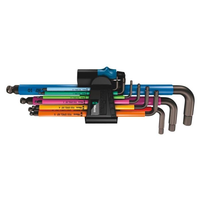 Wera - Set chei imbus Multicolor cu functie de fixare, 9 piese [05022210001]