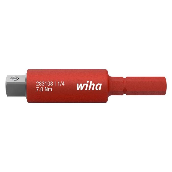 wiha - Adaptor cheie tubulara pentru surubelnita dinamometrica 1/4" [WH43139]