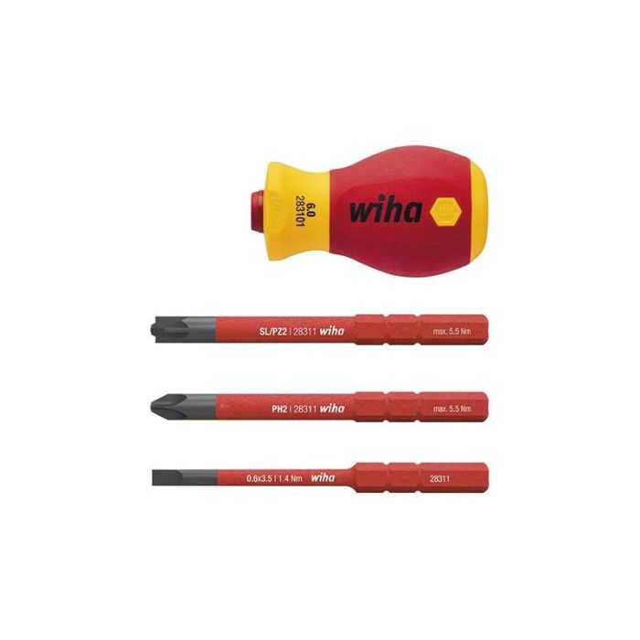 wiha - Set surubelnite VDE SoftFinish, 4 piese [WH43449]