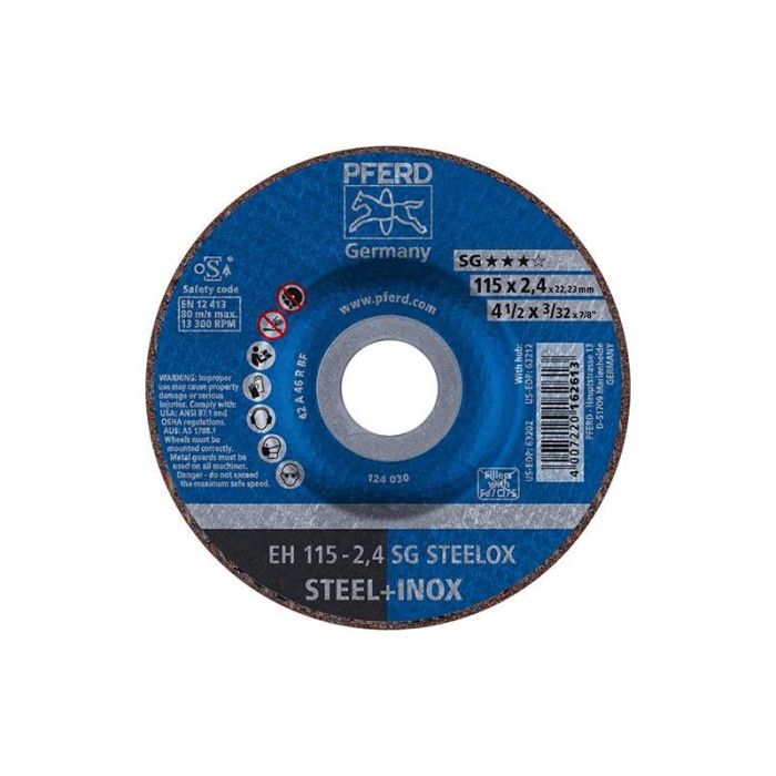 Pferd - Disc de debitatare A46RSG-INOX 115x2.4mm [EH115-2,4A46RSG-INOX]