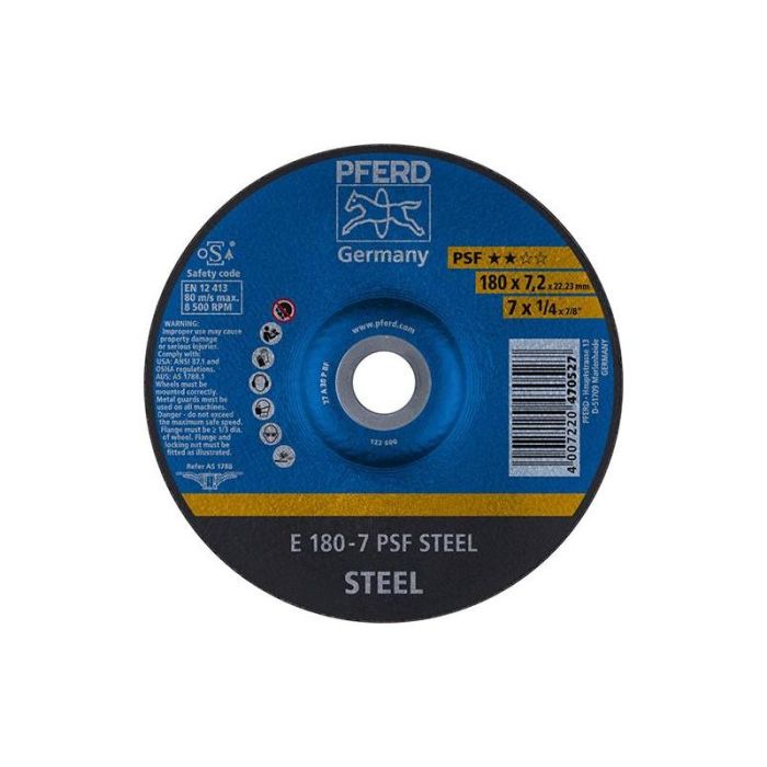 Pferd - Disc de slefuit A30PPS 178x7mm [E178-7A30PPSF]