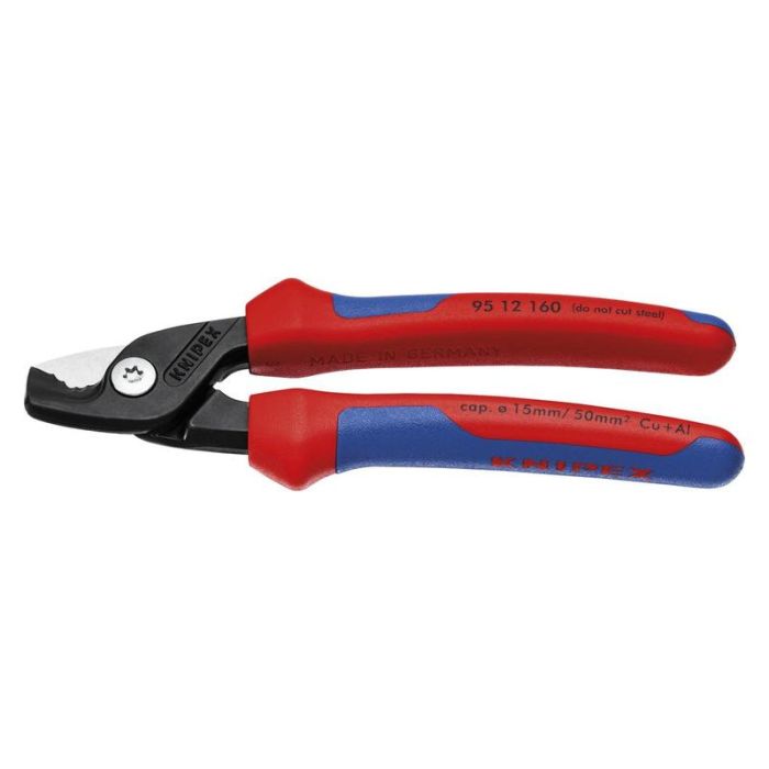 KNIPEX - Cleste pentru taiat cabluri cu manere multicomponent 160mm [9512160]