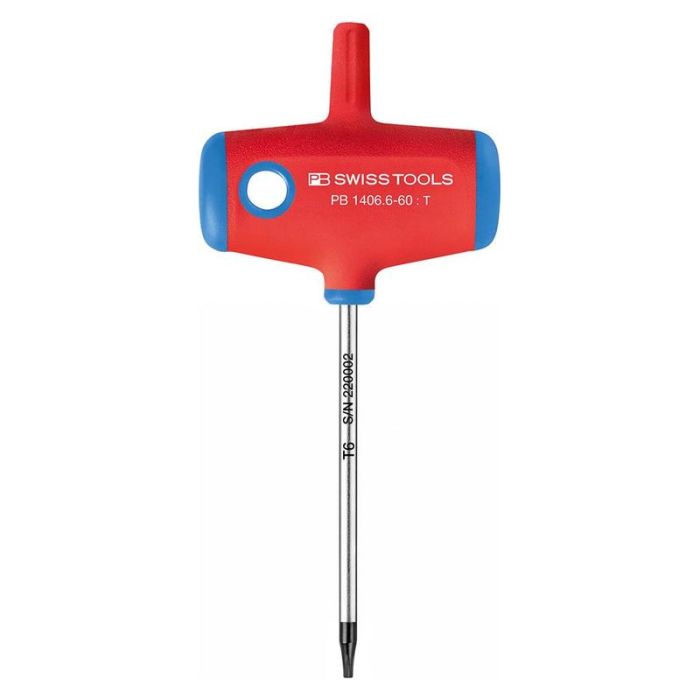 PB Swiss Tools - Surubelnita torx cu maner in T T6x60mm [PB1406.6-60]