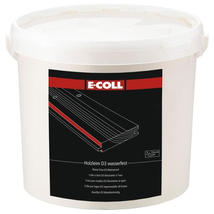 E-COLL - Adeziv pentru lemn D3 impermeabil 10kg [4317784313575]