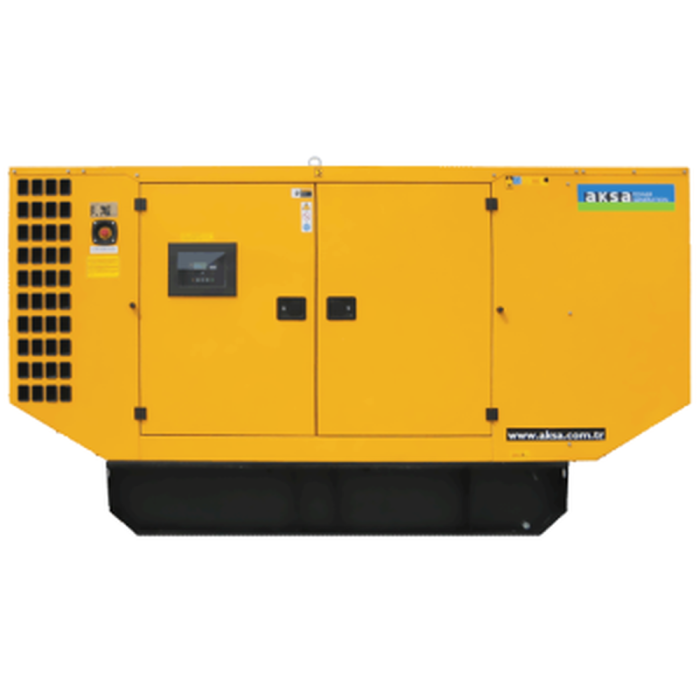 Aksa -  Generator 50 kVA trifazat carcasat, motor 1103A-33TG1 cu accesorii [AP50]