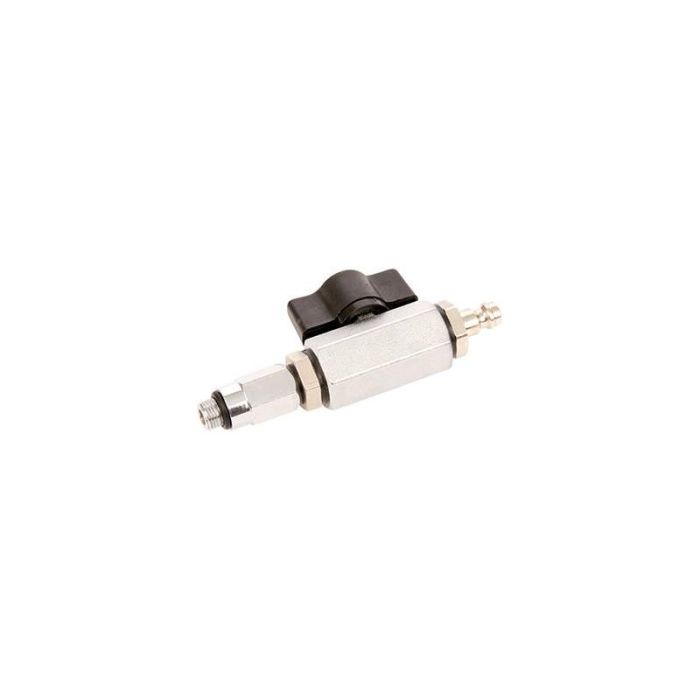 JUMTEC - Adaptor cu robinet si cuplare rapida pentru testare conducte cu gaz 1/2" [7075128]