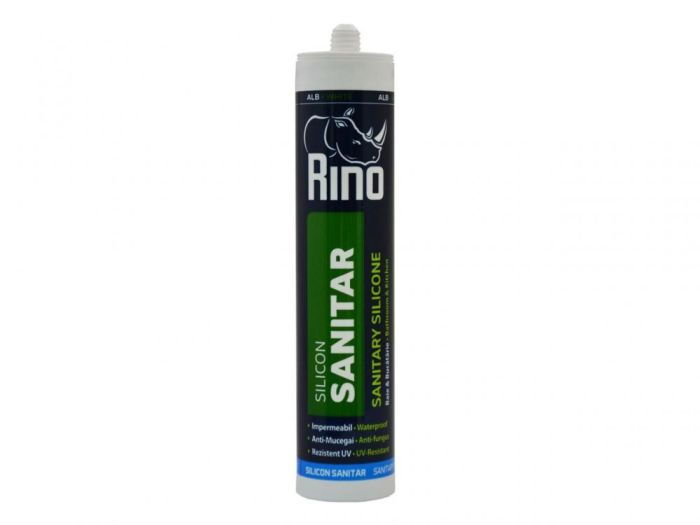 Rino - Silicon sanitar alb, 280ml [514091]