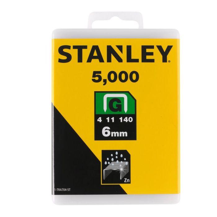 STANLEY - Capse pentru uz profesional TIP G 4/11/140, 6mm [1-TRA704-5T]