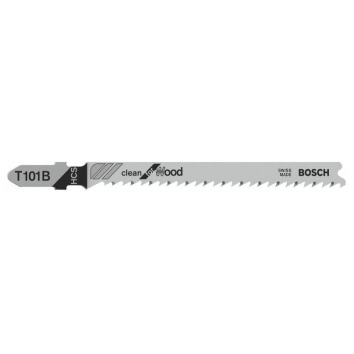 BOSCH - Panza fierastrau vertical pentru lemn, T 101 B, 25 bucati [2608633622]