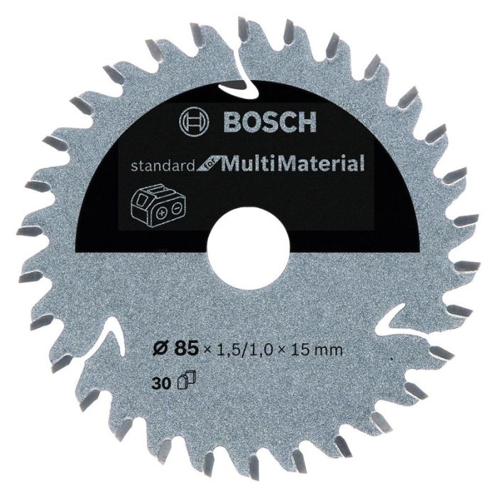 BOSCH - Panza fierastrau circular HM Standard MultiMaterial, 85x1.5/1x15mm, 30 dinti [2608837752]