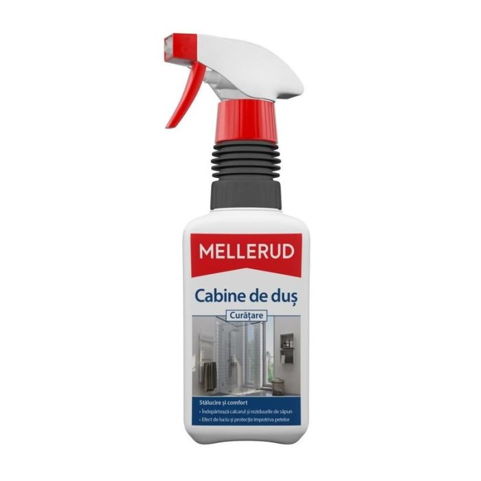 Mellerud - Solutie de curatat cabinele de dus 0,5 L [760005] 