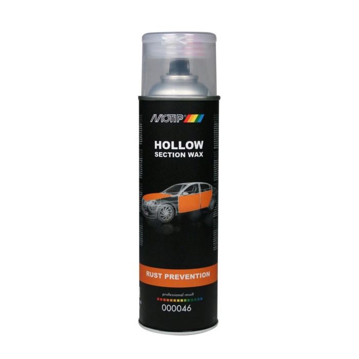 Motip - Ceară anticorozivă pentru goluri în caroserie Hollow Wax, 500ml [382456]