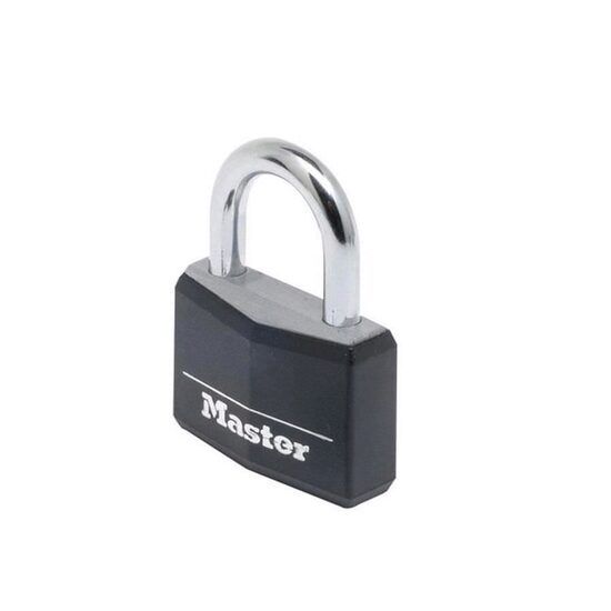 MasterLock - Lacat 50mm 9150EURDBLK, aluminiu, culoare neagra [930195]