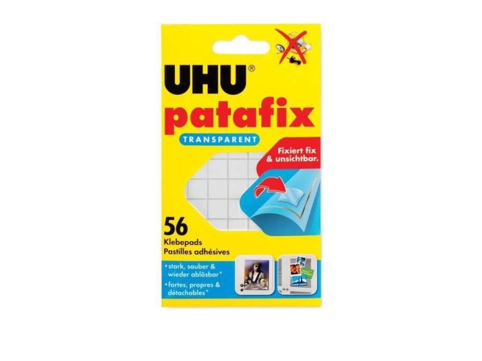 UHU - Adeziv tablete Patafix Invizibil, 37155 [771037]