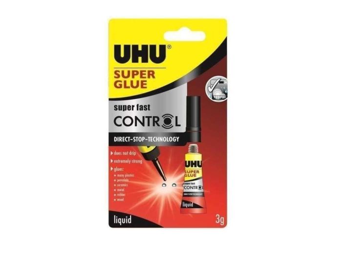 UHU - Adeziv instant Super Glue Control 3g, 36015 [771196]