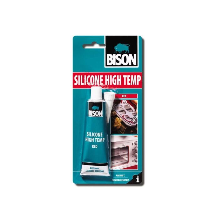 BISON Silicon rosu pentru temperatura 60ml BL [425100]