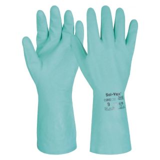 Manusi protectie chimica Ansell ALPHATEC SOLVEX 37-675, verde, mas. 10