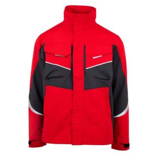 Jacheta Renania LISCIA, rosu/gri, mas. XL