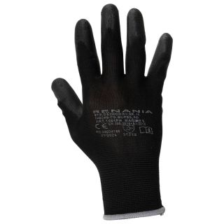 Manusi textile Renaina Sensor Black, negru, masura 9