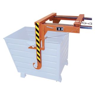 Bara transversala stivuitor Bauer Sudlohn RAL2000 pentru container basculant 700L