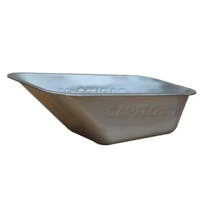 Cuva galvanizata Capito, pentru roaba Eurocar, 100L, zincata, 1mm