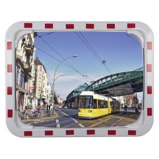 Oglinda rutiera EUvex, 600 x 800 mm, distanta vizualizare 15-22 m, DANCOP