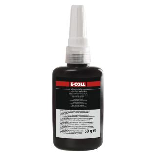 Adeziv pentru filet de teava cu rezistenta medie - vascozitate mare, tub 0.05 kg, albastru inchis, E-COLL