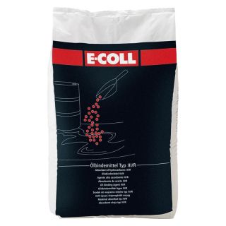 Agent de absorbtie ulei tip III R fin, sac 30l (cca 20kg), E-COLL