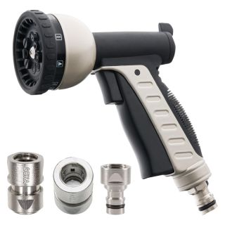 Starter Set Pistol de pulverizare, tip dus, 10 S si conectoare pentru furtun, GEKA