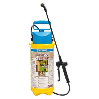 Pulverizator sub presiune SPRAY & PAINT, 5 l, max. 3 bar, duza cu jet plat, GLORIA