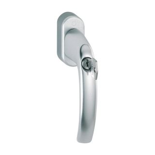 Maner fereastra seria Atlanta 0530S/US952, 100NM, cu incuietoare, aluminiu F9016, 7 x 32- 42mm, HOPPE
