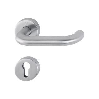 Set maner interschimbabil FS-E58/42H/42HS/138, Serie Paris, 72/9 mm, PZ, inox F69, pentru usi cu grosime 40-65mm, HOPPE
