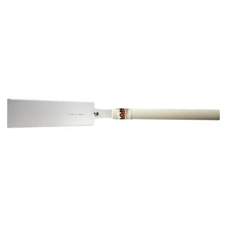Ferastrau japonez Ryoba, lama 240 x 0.5 mm, flexibila, maner de bambus, MAGMA