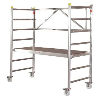 Schela rulanta din aluminiu tip Boy 1 lungime 1,80 m, latime 0,79 m