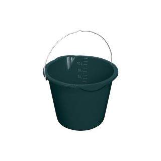 Galeata cu gura de scurgere, 12 litri negru