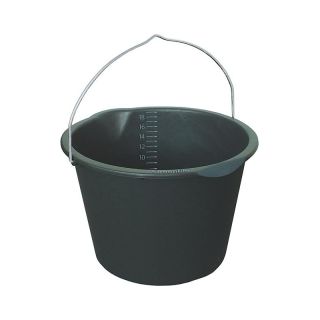 Galeata cu gura de scurgere, 20 litri neagra