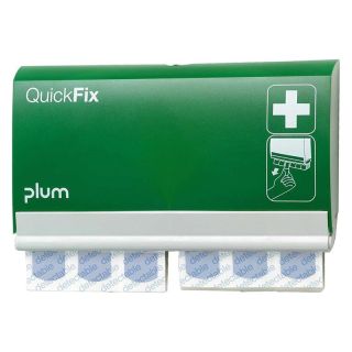 Dozator de plasturi QuickFix detectable, pentru industria alimentara, 2 x 45 buc, PLUM