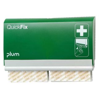 Dozator de plasturi QuickFix Water Resistant, 2 x 45 buc, PLUM