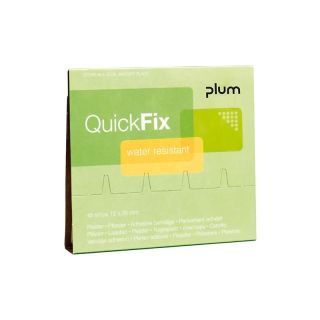 Pachet de reumplere QuickFix Water Resistant cu 45 de plasturi, PLUM