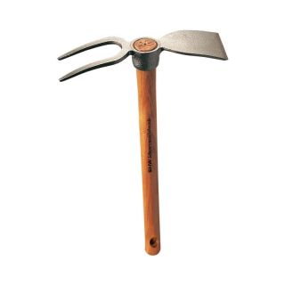 Carlig Rex cu lama lata, 2 dinte, cu maner 40 cm