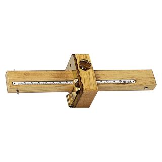 Dispozitiv de trasat, 220 mm, masurare 0 - 150 mm, lemn de carpen, cu opritor, ECE