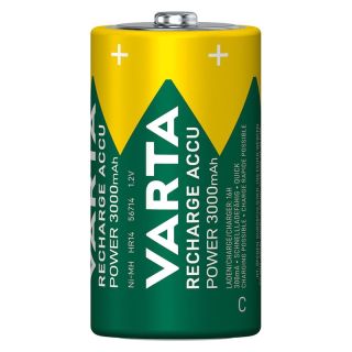 Acumulatori RECHARGE ACCU Power Baby C, 3000mAh, blister de 2 bucati, VARTA