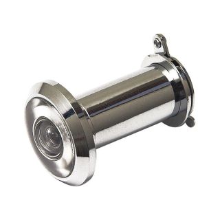Vizor usa Ø14 mm, camp vizual 180°, pentru usi cu grosime 35-60mm, alama cu aspect de inox, DENI
