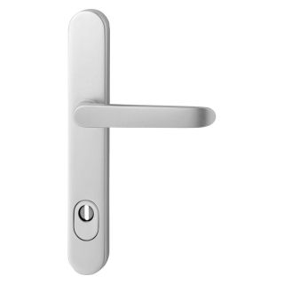 Clanta pentru usi profilate Kronos 2005/9045, protectie antiefractie, argintiu, patrat 8mm, EDI