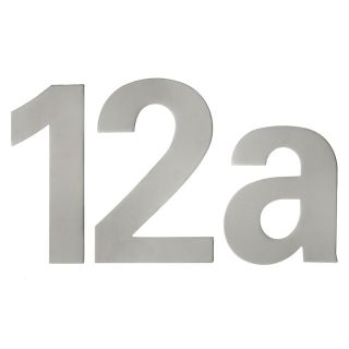 Numar pentru casa 2512, litera c, otel inoxidabil, inaltime 114mm, EDI